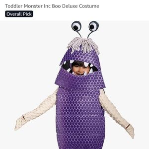 This toddler Disney Pixar Monster Inc Boo costume in size 3T-4T delighted